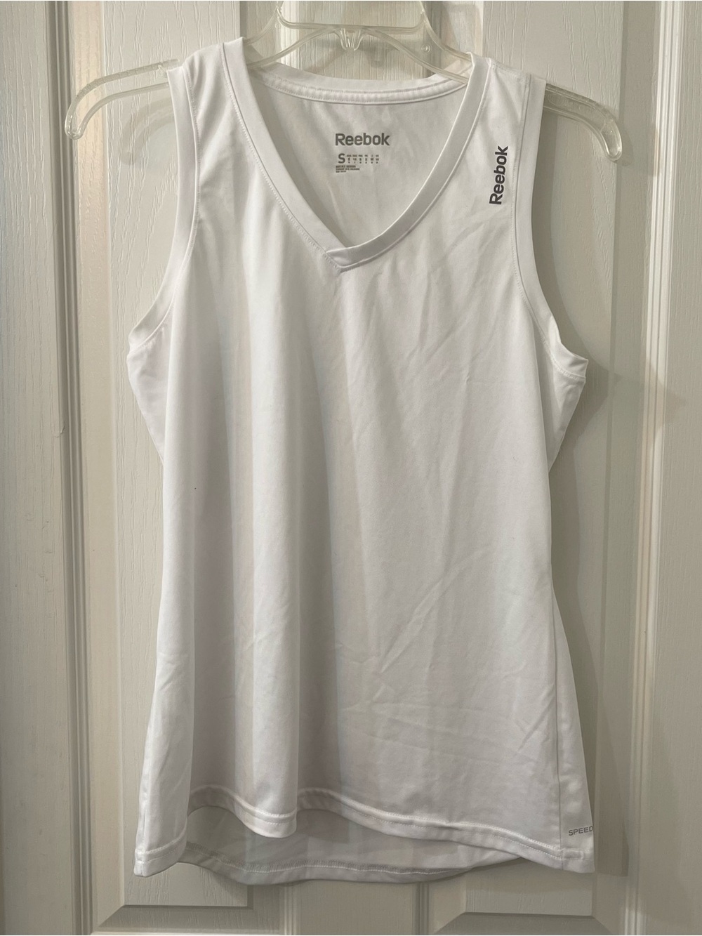 Reebok Speedwick Tank Top - White.  Womens: Small.
